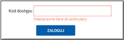 uwierzytelniające). Aby zalogować się do systemu należy w polu Numer Identyfikacyjny wprowadzić identyfikator użytkownika i użyć przycisku [DALEJ].