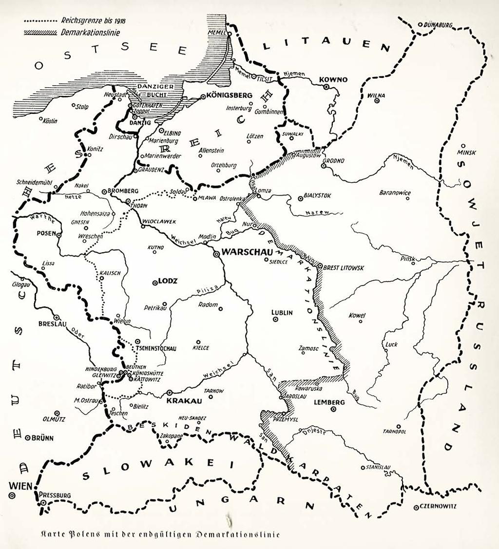 Nowa Europa 1939... Środkowoeuropejskie sąsiedztwo wg stanu z 28 września 1939 r.