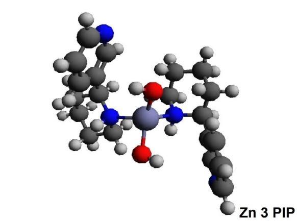 Kompleksy neonikotyny z jonami cynku (II) Kompleksy Zn(NeoNik) 2 (OH) 2 Azot pierścienia Energia względna w próżni Entropia
