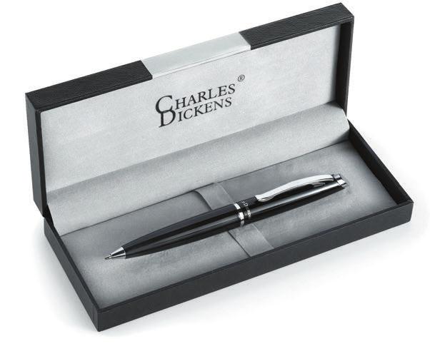 V1044-03 Długopis przekręcany Charles Dickens w