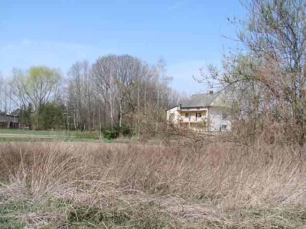 Widok na zabudowę mieszkaniową