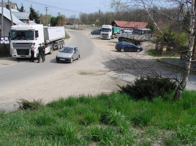Widok na trasę wariantu II.
