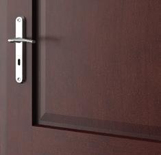 sealing strip Round flush pull (for sliding doors) Prepared to be shortened, max. 60 mm 1 DOOR FRAMES, see page 134 For rebated and non-rebated door leaves.