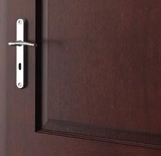 Side panels to CORDOBA should be ordered with frame 20. Ventilation sleeves in silver or gold 1 row. Possibility to freely select the sizes of door leaves for double doors.
