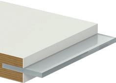 Retro Natural Veneer ACCESSORIES INCLUDED IN THE LEAF PRICE Lock with a silver or shiny gold front: regular key, bathroom lock or adapted for door lock cylinder Matte tempered glass panel 1 Tempered