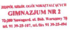 Regulamin Rady Rodziców Gimnazjum nr 2 w Nowogardzie Rozdział I Postanowienia ogólne 1 Niniejszy regulamin działalności Rady Rodziców zostaje ustalony na podstawie art. 53 ust.
