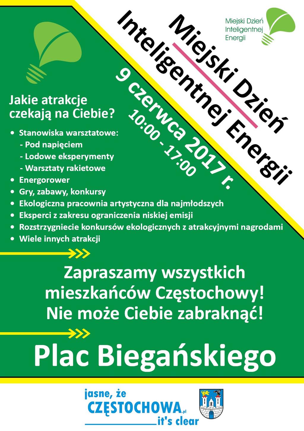 Inteligentnej Energii w programie komputerowym Paint.