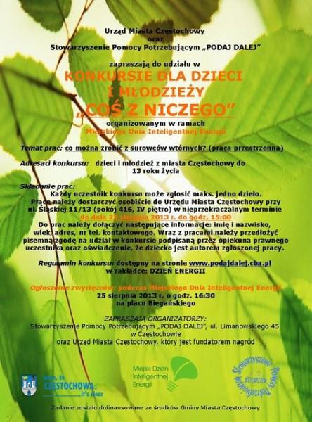 II EDYCJA MDIE Druga edycja Miejskich Dni Inteligentnej Energii odbyła się 25 sierpnia 2013 roku na Placu Biegańskiego.
