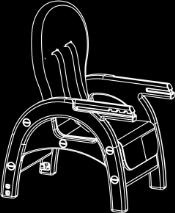 1. Assembling the chair: EN The chair consists of 4 main parts: a backrest, a seat, an armrests and a