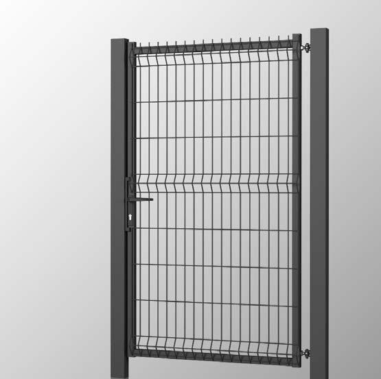 OGRODZENIA PRZEMYSŁOWE FURTKA MODEST (PL - 1/1) (EU - 1/2) INSTRUKCJA ORYGINALNA Instrukcja Instalowania i Obsługi EN RU Technical documentation Installation and Operating Instructions MODEST wicket