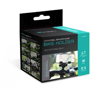 bike holder Ability to mount a holder to different handlebars Enable to montage mobile