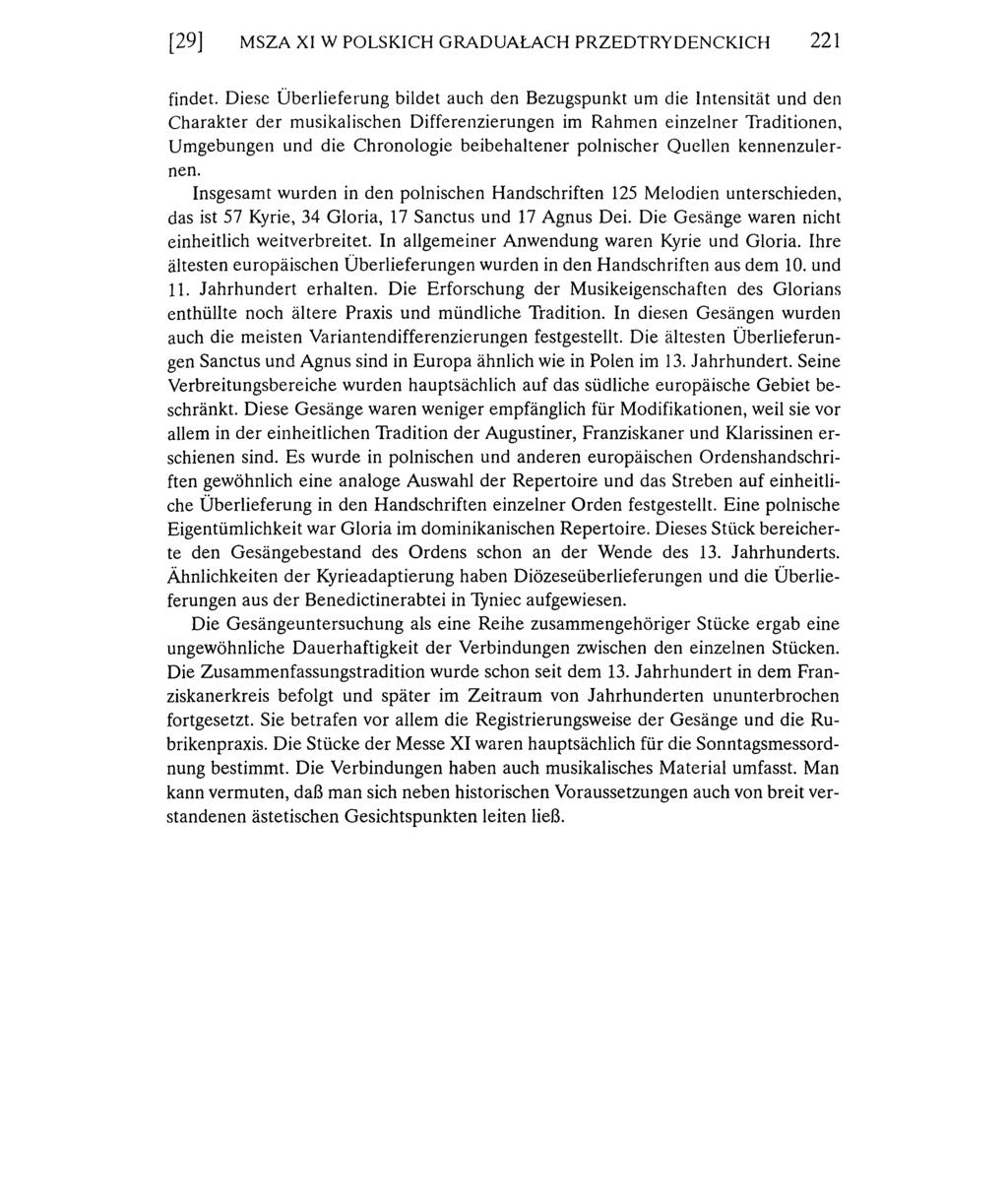 [29] MSZA XI W POLSKICH G R A D U A ta C H PRZEDTRYDENCKICH 221 findet.