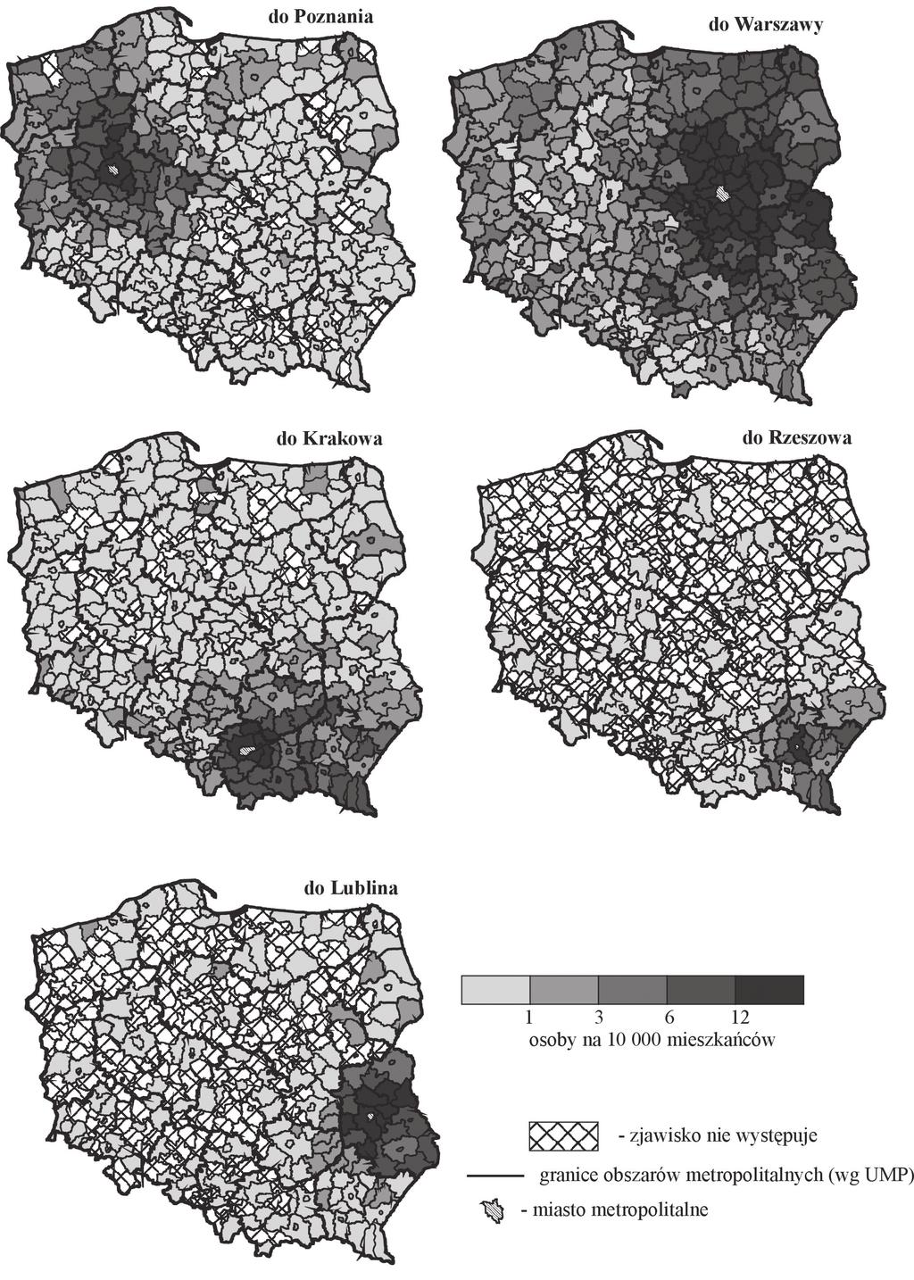 ZNACZENIE ROZWOJU SPOŁECZNO GOSPODARCZEGO POLSKICH METROPOLII Rysunek 1.