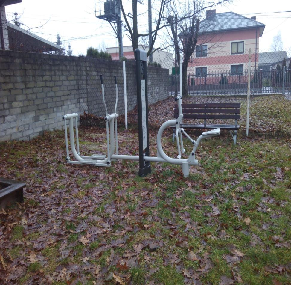 urządzenia fitness w ramach