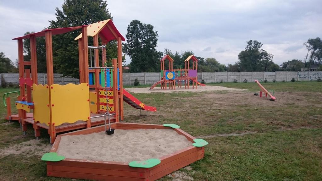 Plac zabaw na Mazurze (w ramach