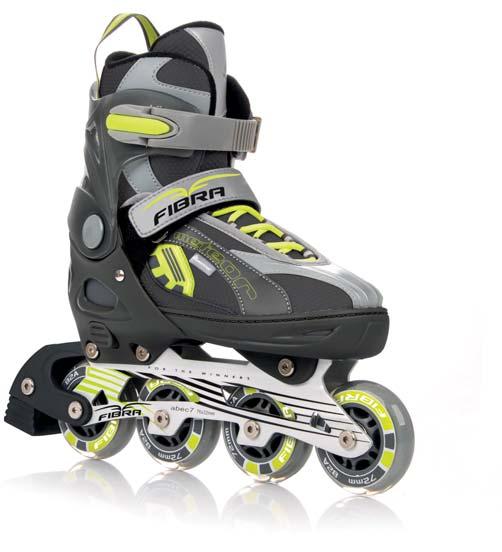 Łyżworolki 2w1 Ice-inline skates 2w1 eteor FIBRA korupa: tworzywo