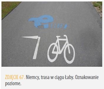 Oznakowanie tras rowerowych ZASADY: - oznakowanie drogowskazowe trasy rowerowej umieszcza się do 50 metrów przed i za skrzyżowaniem; - za skrzyżowaniem należy
