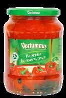 Papryka konserwowa 660 g Groszek