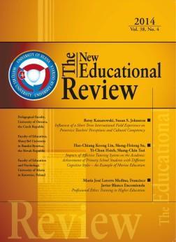 Názov časopisu: The New Educational Review http://www.educationalrev.us.edu.pl/issues.