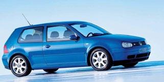 WERSJE VW Golfa VW Golf IV hatchback 3d Dł./szer./wys.: 415/174/144 cm, rozst. osi: 251 cm.