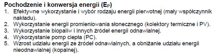 Zasady analizy energetycznej