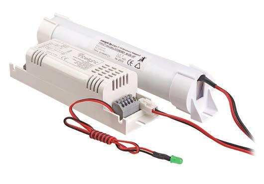 Moduły awaryjne Emergency units Moduły awaryjne Emergency units Primus Stopień ochrony IP20 / IP20 protection rating Obudowa modułu z wysokiej jakości poliwęglanu PC klasy V0 / The unit enclosure is