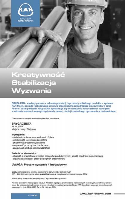 6.7 Ogłoszenie o
