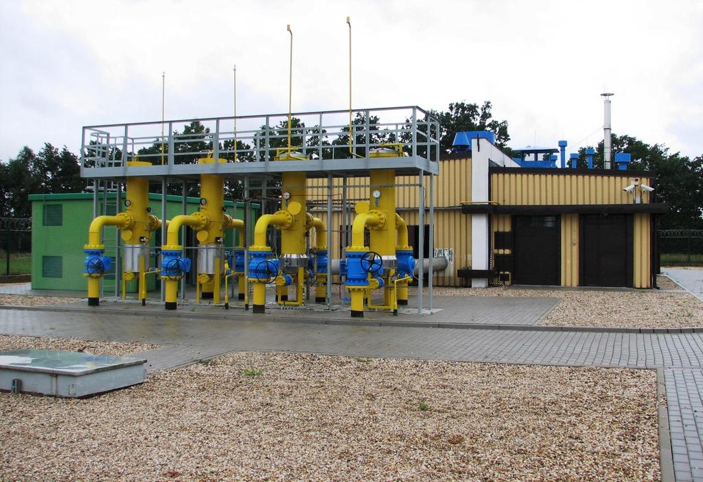 Stacja gazowa w Lasowie Rok budowy: