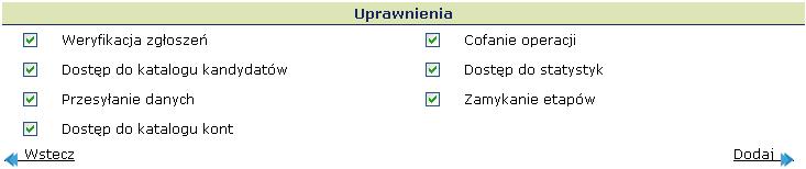 Podstawowe zadania administratora gimnazjum Rysunek 42. Tworzenie nowego konta ręczne wprowadzenie hasła. Wprowadzane hasło musi zawierać co najmniej 5 znaków.