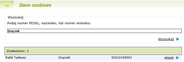 Dane osobowe Pobranie danych w pliku PDF jest możliwe tylko wówczas gdy admininistrator systemu nadał takie uprawnienia użytkownikom kanału gimnazjum. Rysunek 48.