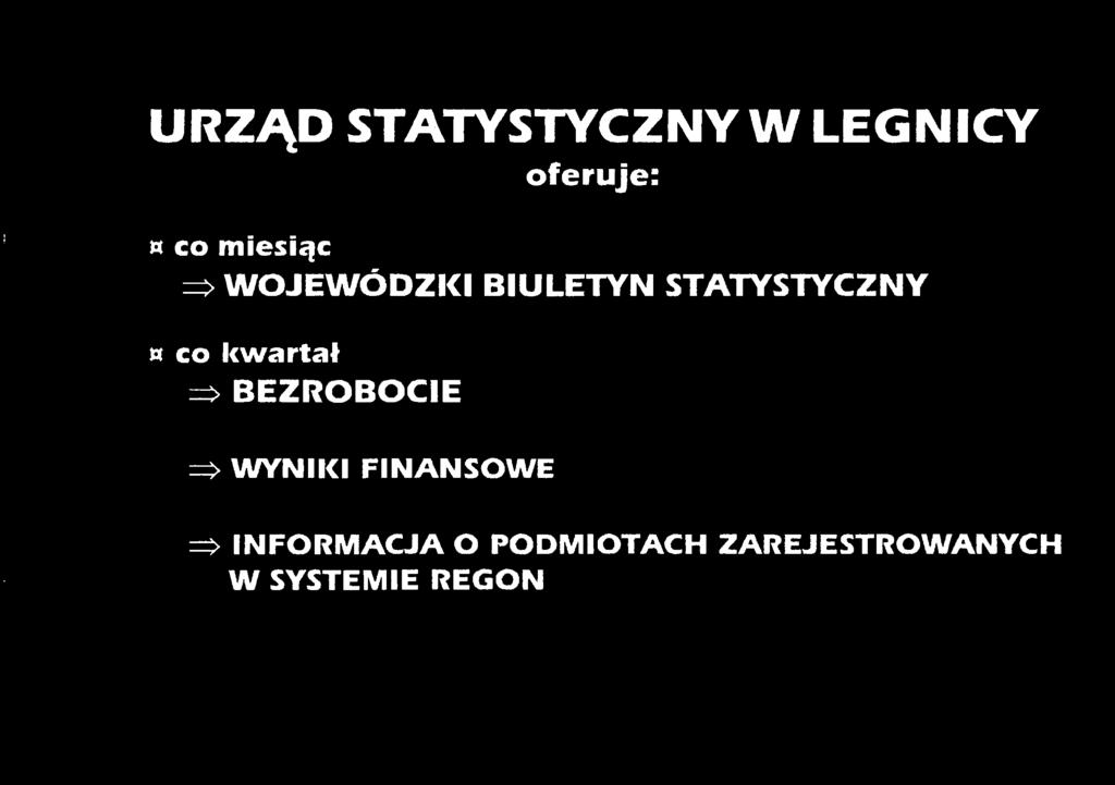 BEZROBOCIE => WYNIKI FINANSOWE