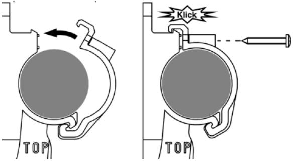odpowietrzającą (element 1, rysunek 5 str. 11), a następnie usunąć ją przy pomocy narzędzia (element 2, rysunek 5 str.