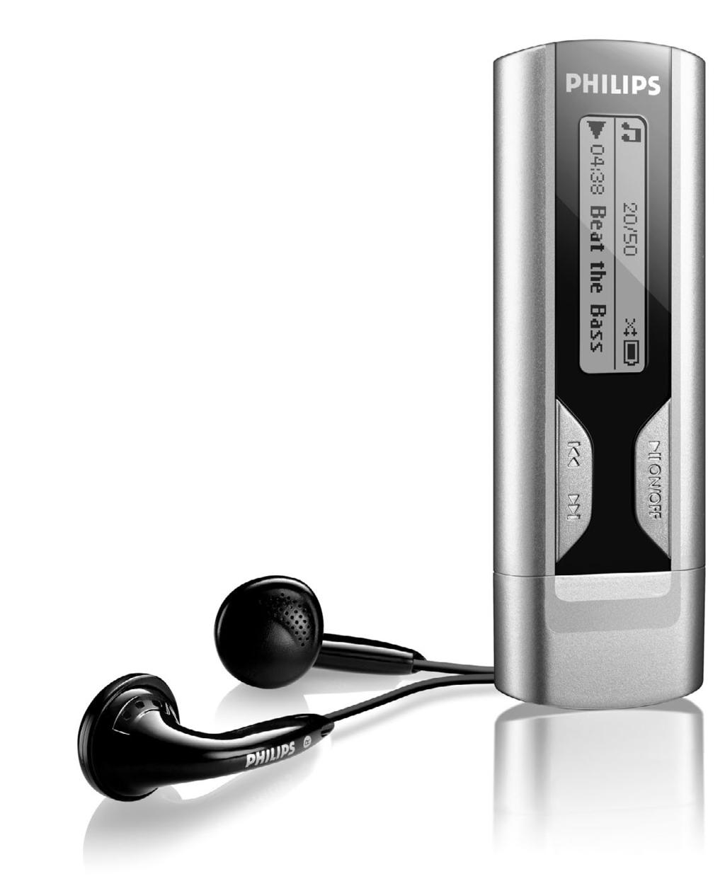 Philips odtwarzacz audio Instrukcja