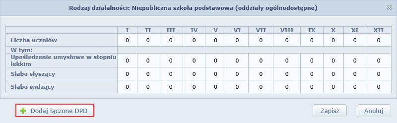 przycisk Dodaj łączone DPD. 7.