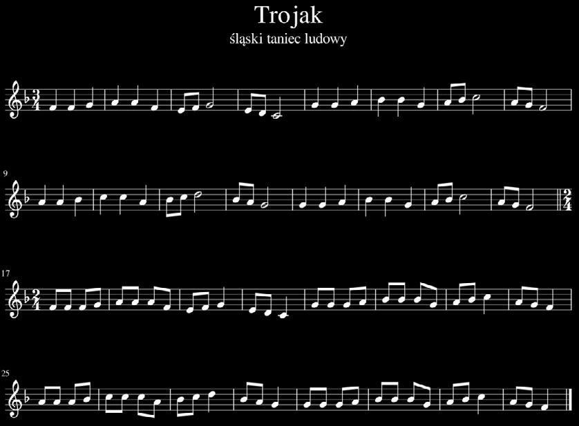 Prosi (przykładając palec do ust), by grupa druga przeczekała rytm ćwierćnutowy oraz wykonała rytm zaznaczony kolorem żółtym, wypowiadając słowa: bum, bum, bum. 2.