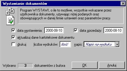56 Rozdział 3 Edytuj należność, Edytuj zobowiązanie Otwiera okno rozrachunku, umożliwiając rozliczenie dokumentu istniejącymi płatnościami.