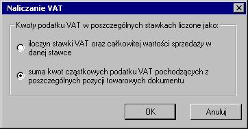 66 Rozdział 4 PKWiU Zawiera ono symbol klasyfikacji lub Polskiej Klasyfikacji Wyrobów i Usług Po wystawieniu dokumentu poniżej tabeli zawierającej pozycje towarowe pojawiają się napisy określające