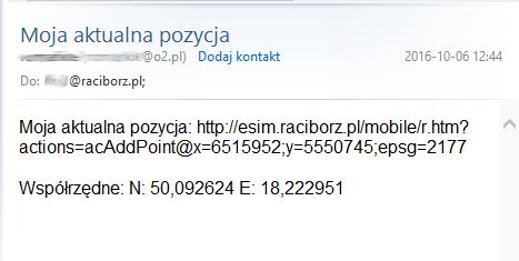 Udostępnij pozycję Pozycja udostępniana jest jako link do strony