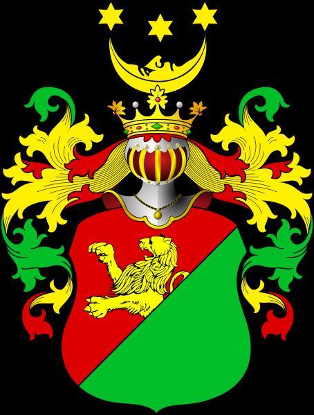 Die adlige polnische Familie Darzen. Wappenbeschreibung. Darzen. (Darsen, Darsicke, Daisen, Darzyk, Dorzyn).