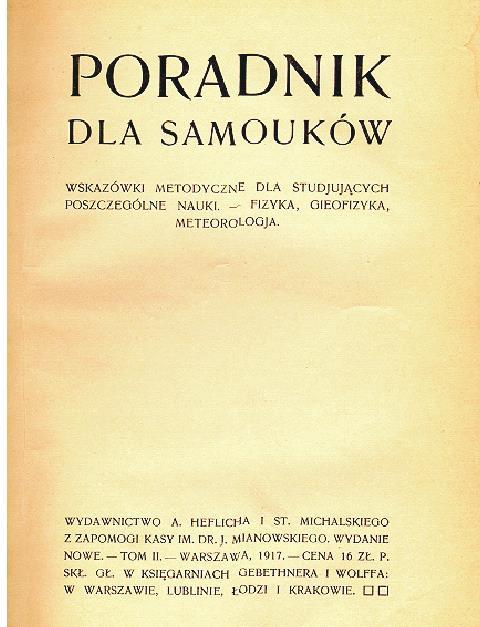 32 FOTON 81, Lato 2003 Poglądy Mariana Smoluchowskiego na nauczanie fizyki z perspektywy stulecia Zofia Gołąb-Meyer Wkład Smoluchowskiego w kształcenie fizyczne XX wieku w Polsce Wiek XX został