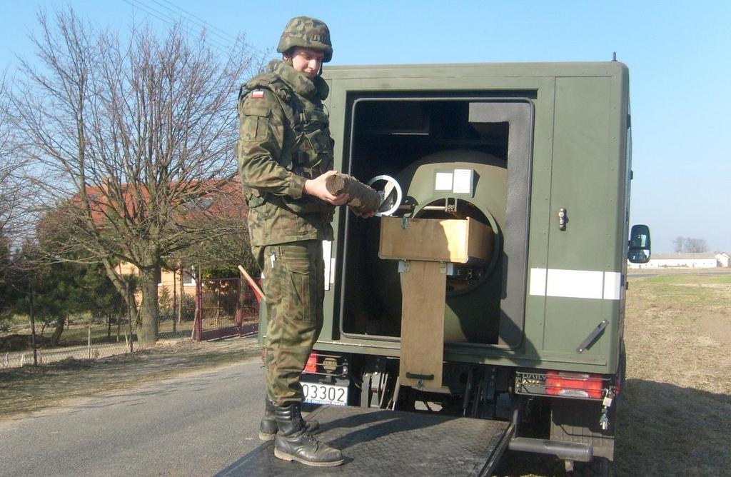 Przedmiot został zabrany dnia następnego przez patrol rozminowania z JW 1523 w Inowrocławiu.