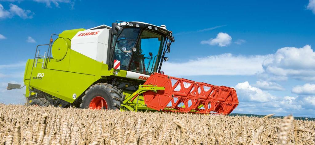 Standardowe przyrządy żniwne CLAAS dbają o bardzo