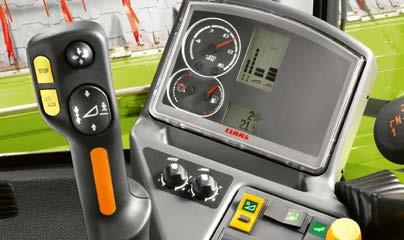 CLAAS AUTO CONTOUR. AUTO CONTOUR idzie o krok dalej pozwalając na dopasowanie do podłoża także poprzecznie do kierunku jazdy.