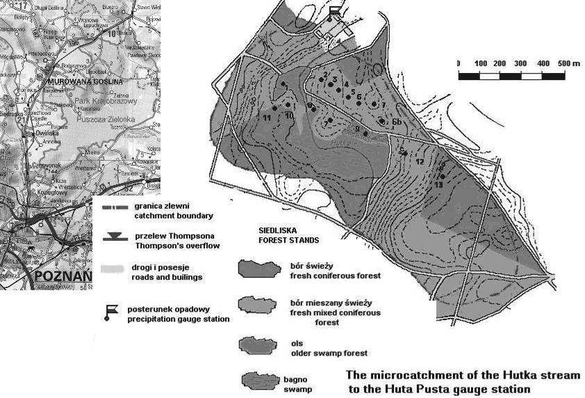 252 D. Liberacki ha, boru świeŝego - 24,3 ha, boru mieszanego wilgotnego - 1,5 ha oraz olsu - 2,0 ha.