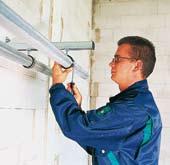 Service 44 SYSTEM INSTALACYJNY MS-L Wsporniki ALK System instalacyjny MS-L ALK ALKS Materiał Płytka: Stal DC 01 (ozn.