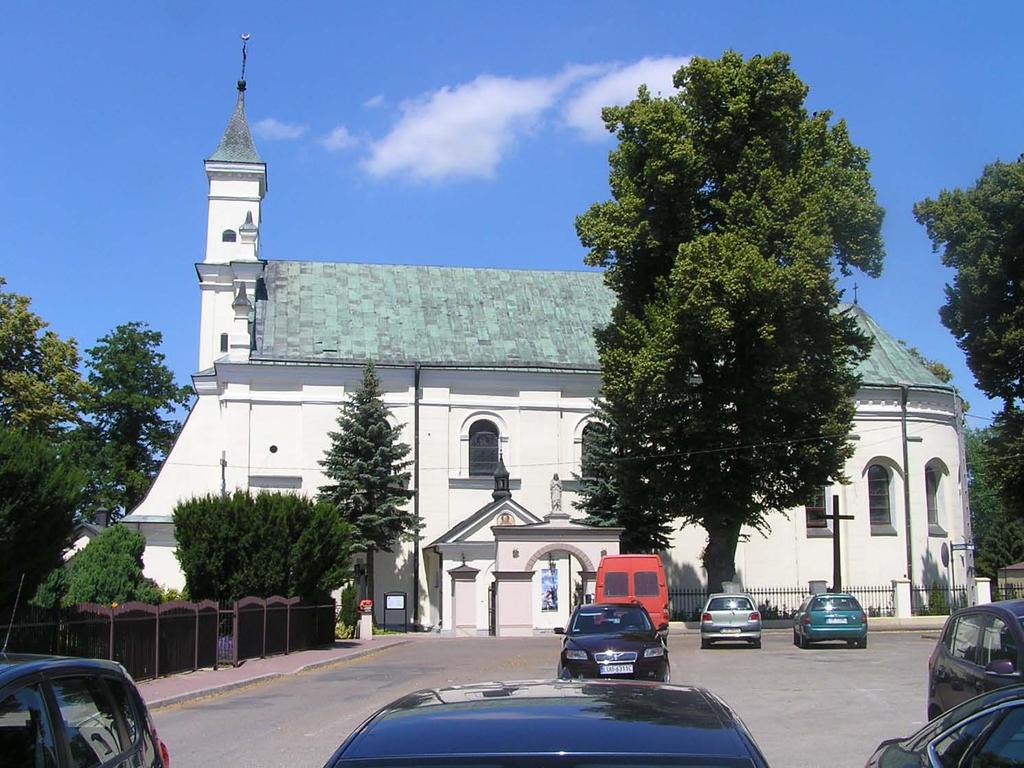 GEZ KARTA ADRESOWA ZABYTKU NIERUCHOMEGO ZESPÓŁ KOŚCIELNY KOŚCIÓŁ PW. NAWRÓCENIA ŚW.