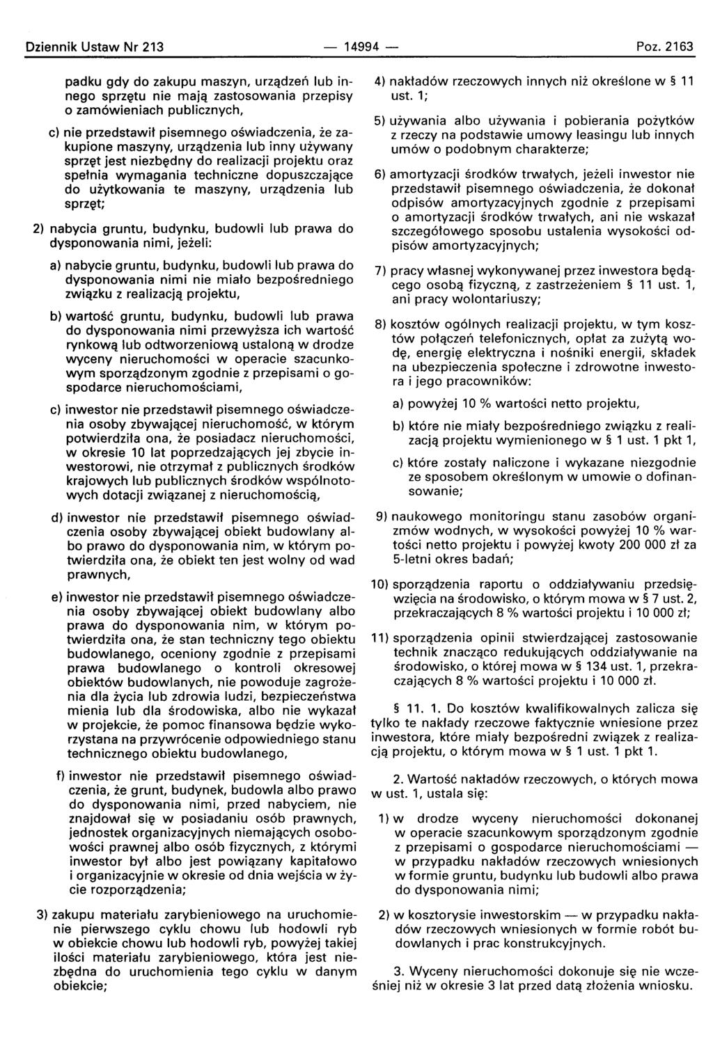 Dziennik Ustaw Nr 213-14994 - Poz.