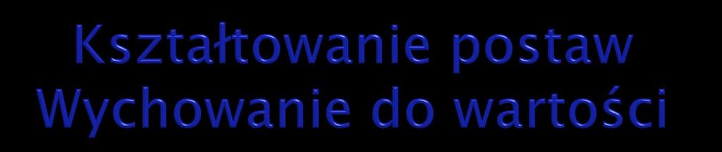 Proces wychowania jest jednym z wielu oddziaływań