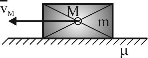 Podać maksymalną dopuszczalną wartość siły F, przy której bryła nie będzie tracić kontaktu z równią. Dane: m [kg], α [rad], β [rad], μ [-], v M =ct [m/s], c=const. [m/s 2 ]. Rys.A1 A2.