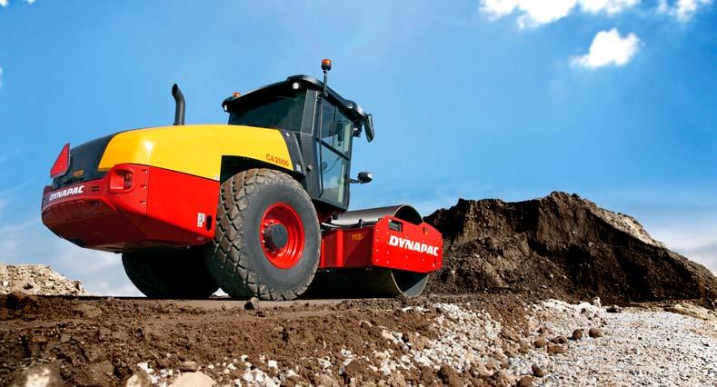 MASZYNA, KTÓRA DBA O OPERATORA Ergonomicznie zaprojektowane, klimatyzowane kabiny nowej generacji walców oferują wysoki poziom wygody operatora i dobrą widoczność na obszar roboczy i jego otoczenie.